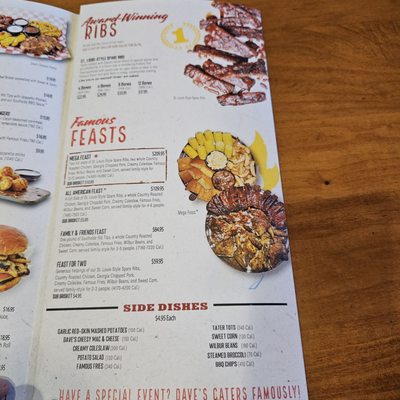 Menu photo 6 Famous Dave's Hayward, CA