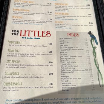Morning Glory Café - Another part of the menu - Vegetarian Near Me - Eugene, Oregon Morning Glory Café - Another part of the menu - Vegetarian Near Me - Eugene, Oregon