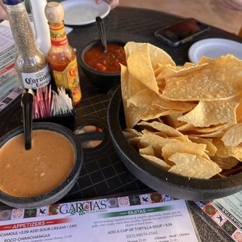 Garcia's Mexican Restaurant - Chips & Salsas - Mexican Near Me - Mesa, Arizona Garcia's Mexican Restaurant - Chips & Salsas - Mexican Near Me - Mesa, Arizona