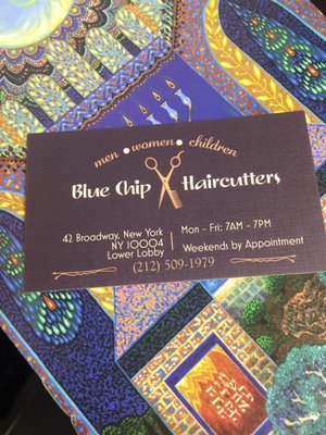 Blue Chip barber shop by null