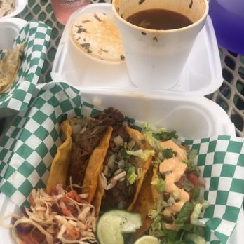 Taco Nganas - 2 Birria tacos and 1 shrimp taco! Delicious - Food Trucks Near Me - Memphis, Tennessee Taco Nganas - 2 Birria tacos and 1 shrimp taco! Delicious - Food Trucks Near Me - Memphis, Tennessee