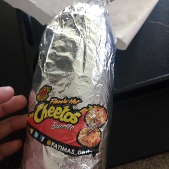 Fatima's Grill - Flamin Hot Cheetos Burrito - Mediterranean Near Me - Downey, California