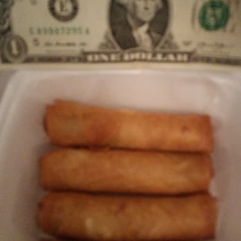 Thai Excellente Restaurant - Fried egg rolls 6 ct. $5.99 $1 to reference size  (2 already eaten) - Thai Near Me - El Monte, California