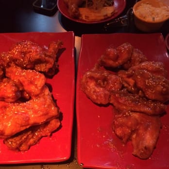 Pelicana Chicken - Flushing - Marinated season chicken and garlic seasoned chicken - Korean Near Me - Flushing, New York Pelicana Chicken - Flushing - Marinated season chicken and garlic seasoned chicken - Korean Near Me - Flushing, New York