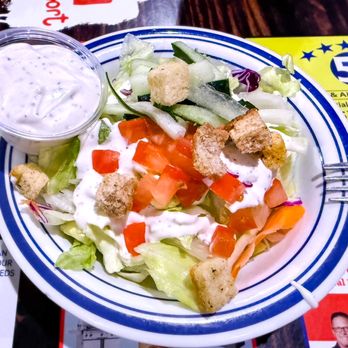 Junkyard Cafe - Side salad. With extra Ranch! - American Near Me - Simi Valley, California