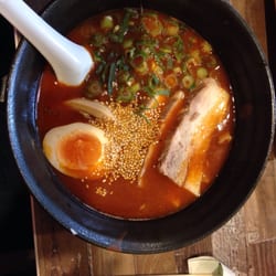 Ryo's Noodles - #3 spicy tonkotsu ramen. Wow!