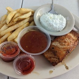 Salmon Basket. Grilled to perfection