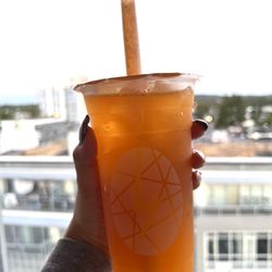Cafe Eggstatic - Passionfruit Green Tea