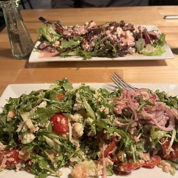Underground Public House - Beet salad and farmers market panzanella! - American Near Me - Carbondale, Illinois Underground Public House - Beet salad and farmers market panzanella! - American Near Me - Carbondale, Illinois