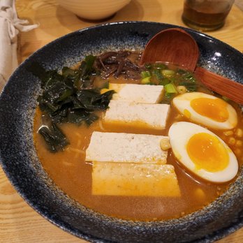 Hanami - Vegetable Ramen with hanami miso broth - so good! - Ramen Near Me - San Leandro, California
