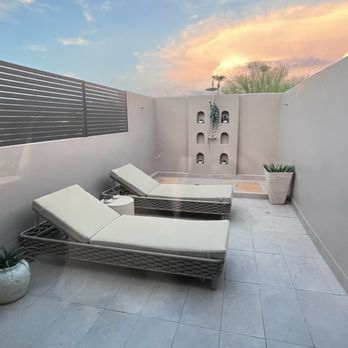 CIVANA - Outside lounge area off treatment room - Resorts Near Me - Carefree, Arizona CIVANA - Outside lounge area off treatment room - Resorts Near Me - Carefree, Arizona