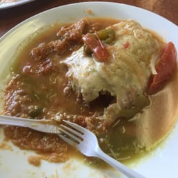 Wet burrito .... Too much wet