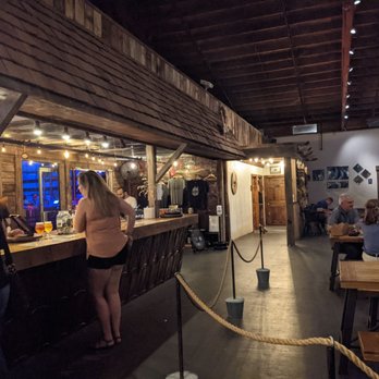 Timberyard Brewing Company - Location of bathrooms in the back well lit area - Brewpubs Near Me - East Brookfield, Massachusetts