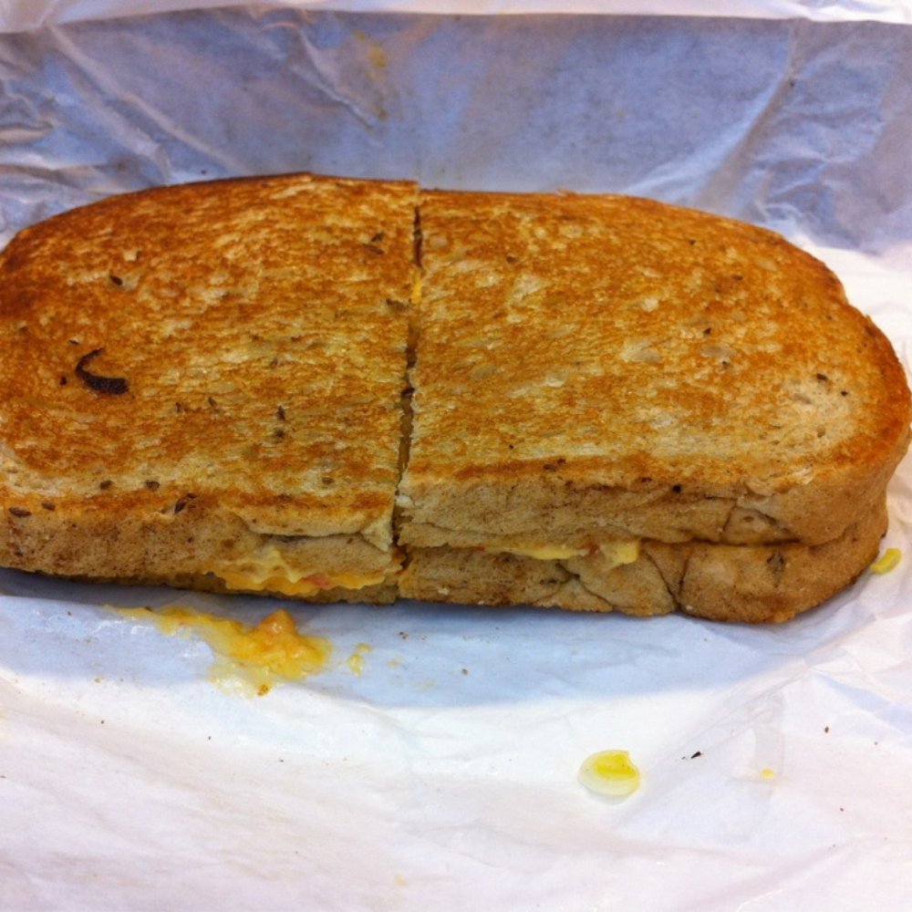 NeWorlDeli - Grilled Pimento Cheese on Rye - $6.50. - Delis Near Me - Austin, Texas NeWorlDeli - Grilled Pimento Cheese on Rye - $6.50. - Delis Near Me - Austin, Texas