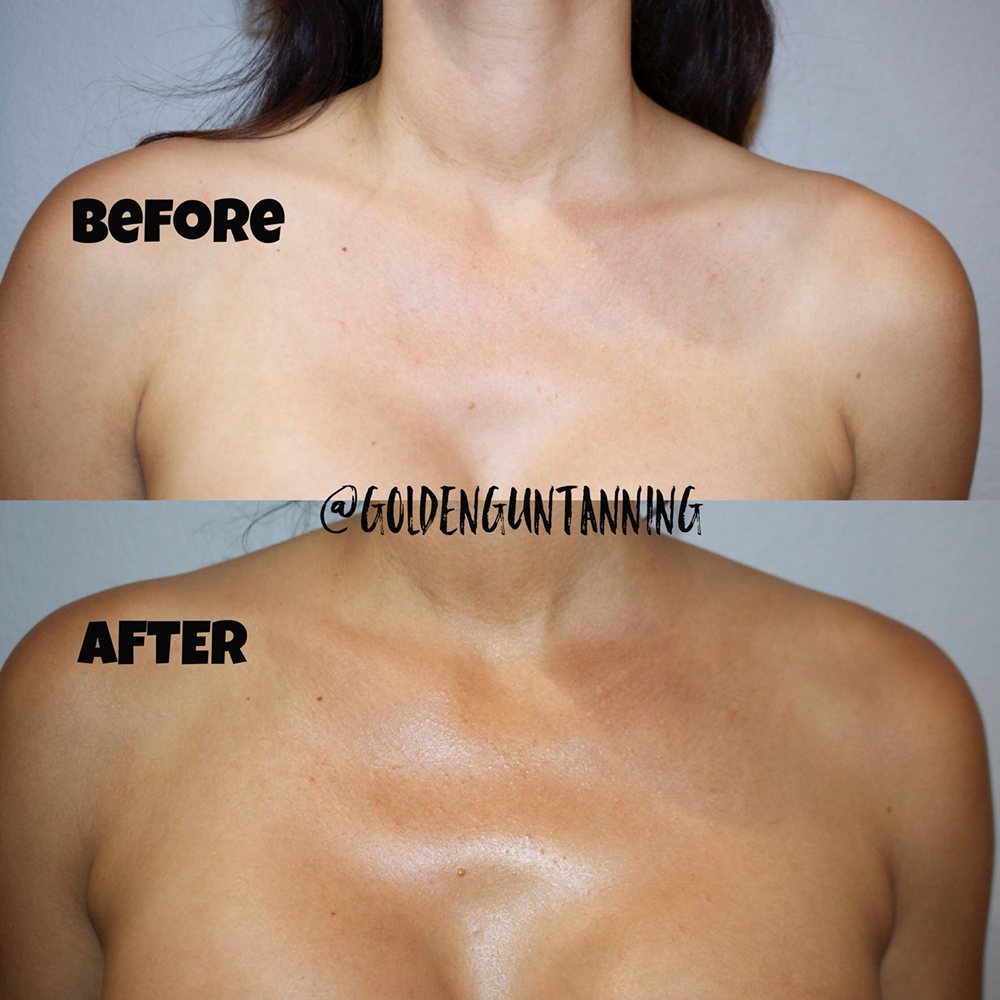 Golden Gun Tanning Logo