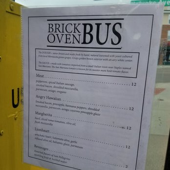The Brick Oven Bus - Menu - Food Trucks Near Me The Brick Oven Bus - Menu - Food Trucks Near Me