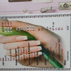 Protips Nail Salon - Very reasonable prices.