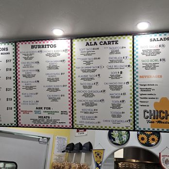 Chicho's - Menu - Mexican Near Me - San Luis Obispo, California Chicho's - Menu - Mexican Near Me - San Luis Obispo, California