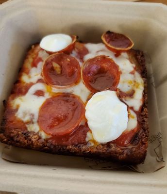 Sunset Squares Pizza by null
