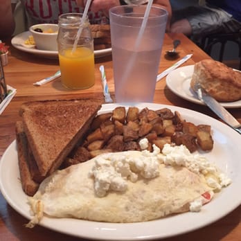 Toast - Smoked Salmon (made with egg whites) Omelette + Buttermilk Buscuit + a small glass of OJ! - Breakfast & Brunch Near Me - Montclair, New Jersey