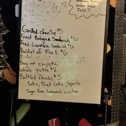 Bunns Hotdogs - Menu