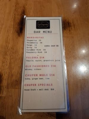Menu photo 1 La Chuperia Los Angeles, CA