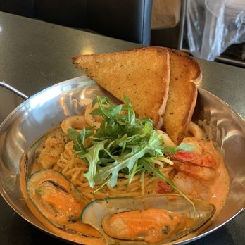 The Flying Fish - Spicy rose cream pasta - Japanese Near Me - Richmond Hill, Ontario