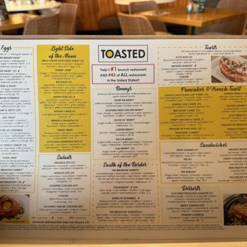 Toasted Del Mar - Menu 1 - Breakfast & Brunch Near Me - San Diego, California Toasted Del Mar - Menu 1 - Breakfast & Brunch Near Me - San Diego, California