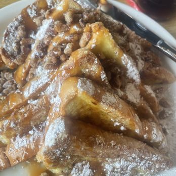 Penny Ann's Cafe - French toast with caramel sauce The sauce was amazing - Breakfast & Brunch Near Me - Draper, Utah Penny Ann's Cafe - French toast with caramel sauce The sauce was amazing - Breakfast & Brunch Near Me - Draper, Utah