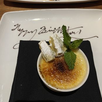 THE RANCH Restaurant - Tahitian Vanilla Bean Crème Brûlée - New American Near Me - Anaheim, California