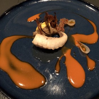 Next - Monkfish course from the World's 50 Best Menu - New American Near Me - Chicago, Illinois