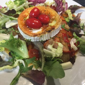Ramblero - Peppers and Aubergine with "Mountain Cheese" - Seafood Near Me - Barcelona, B