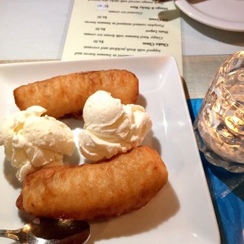 Battambang  - Fried banana + coconut ice-cream - a must have! - Cambodian Near Me - Oakland, California