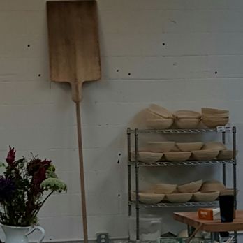 Sea Wolf Bakers - Baker's peel and baskets at the ready for the bread dough - Bakeries Near Me - Seattle, Washington