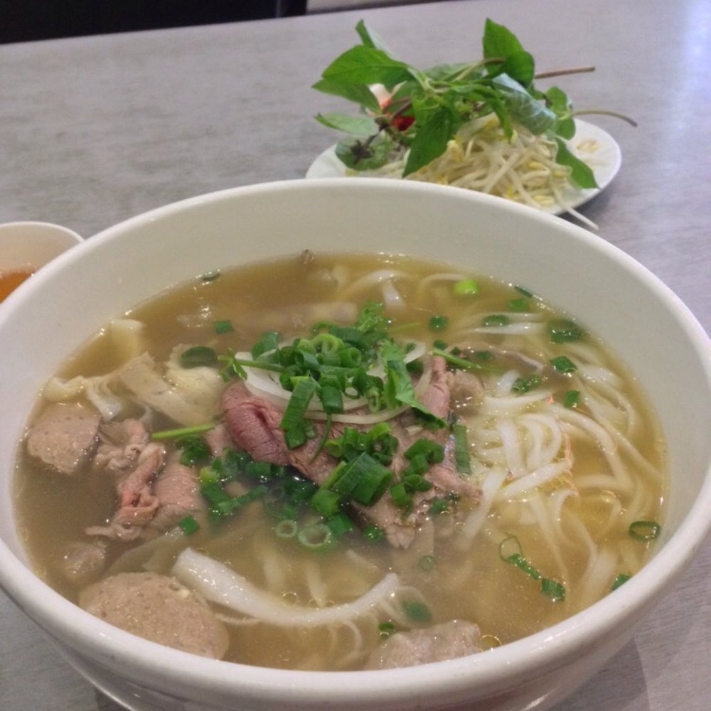 Pho Ba Le Vietnamese Noodle Bar - Mra Le's pho dac biet - special beef rice noodles. This will make running difficult at hockey training. - Restaurants Near Me - Lidcombe, NSW