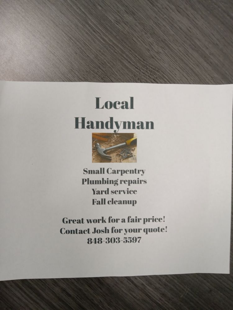 Slide of J&S handyman helping hands