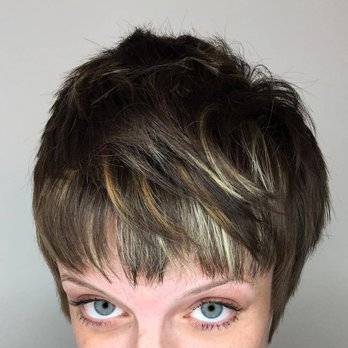 Nuovo Salons - Custom Aveda color brings out the texture in this cut. Hair by Kelseylea at the First Street location of Nuovo Salons in Sarasota, FL. - Hair Salons Near Me - Sarasota, Florida Nuovo Salons - Custom Aveda color brings out the texture in this cut. Hair by Kelseylea at the First Street location of Nuovo Salons in Sarasota, FL. - Hair Salons Near Me - Sarasota, Florida