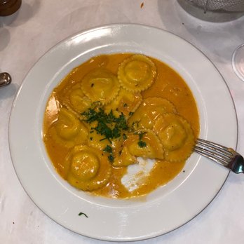 Bugatti Bistro - The lobster ravioli - Italian Near Me - Coral Gables, Florida