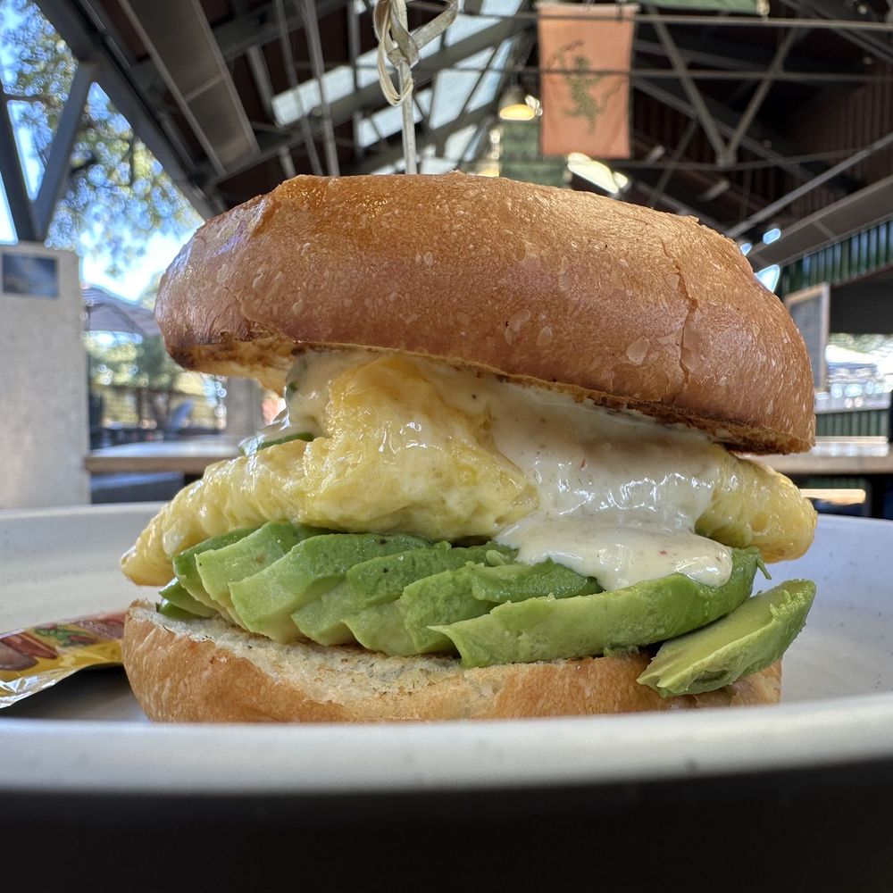 Easy Tiger - Vital Farms egg sandwich - Beer Gardens Near Me - Austin, Texas Easy Tiger - Vital Farms egg sandwich - Beer Gardens Near Me - Austin, Texas