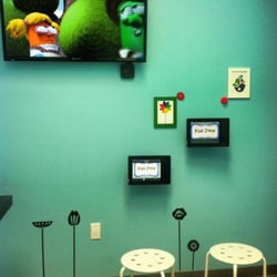 JB Orthodontics - IPad wall in Kids Room