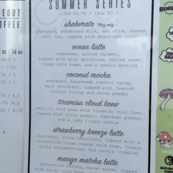 Ground Hideout Coffee - summer menu 2026 - Coffee & Tea Near Me - Long Beach, California Ground Hideout Coffee - summer menu 2026 - Coffee & Tea Near Me - Long Beach, California