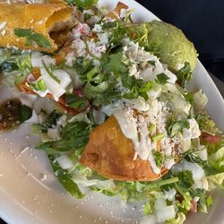 Baja Fish Tacos - The potato (papas) taco plate