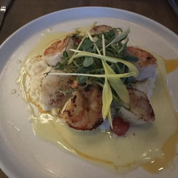 OLIVIA - Shrimp and scallops with risotto - Italian Near Me - Tampa, Florida OLIVIA - Shrimp and scallops with risotto - Italian Near Me - Tampa, Florida