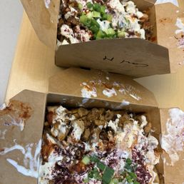 Chicken poutine