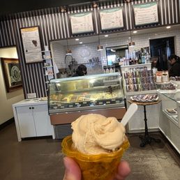 Regular with Caramel and Cappucino ice creams Regular with Caramel and Cappucino ice creams