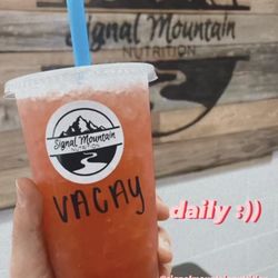 The Nutrition Studio at Signal Mountain - The "Vacay" drink