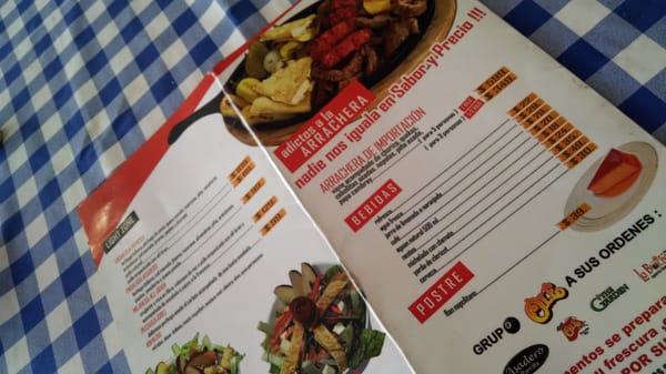 Menu photo 1 El Asadero León, GUA