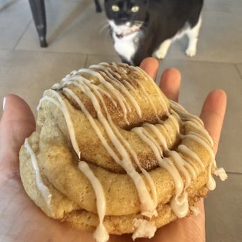 Loaded Crumb - Unique cinnamon roll cookie. Even my cat wanted in. - Desserts Near Me Loaded Crumb - Unique cinnamon roll cookie. Even my cat wanted in. - Desserts Near Me