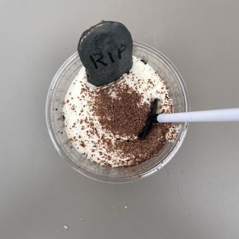 Parkside Market - Tombstone Chocolate Trifle (TikTok: @justandyvu) - Food Court Near Me - Anaheim, California