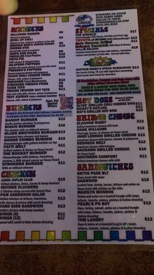Menu photo 1 Strokers Ice House Bar & Grill Dallas, TX Menu photo 1 Strokers Ice House Bar & Grill Dallas, TX